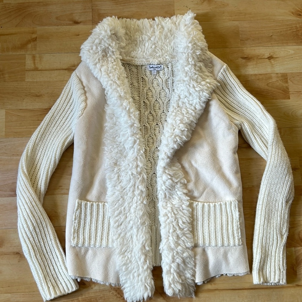 Splendid Cable Knit Sweater Size 7/8